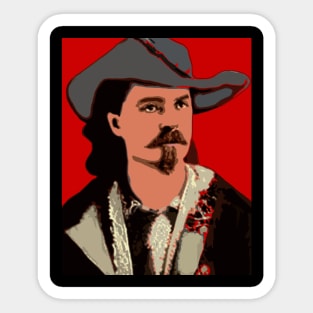 buffalo bill cody Sticker